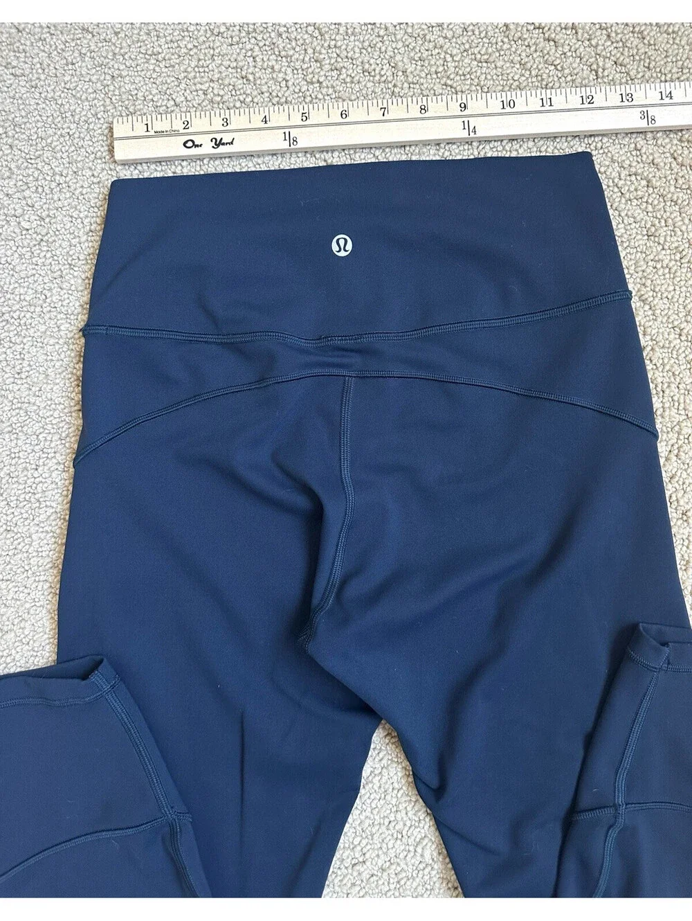 Lululemon Women’s Leggings, Size 8,  Deep Blue